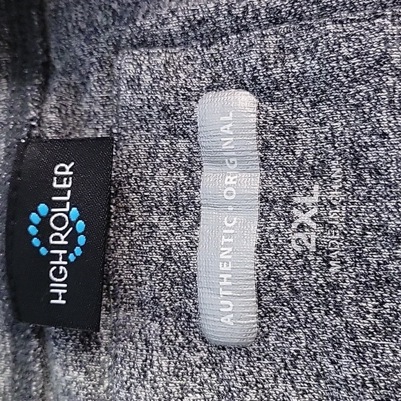 NWOT Las Vegas High Roller women's XXL heathered black crewneck sweatshirt - Picture 3 of 8